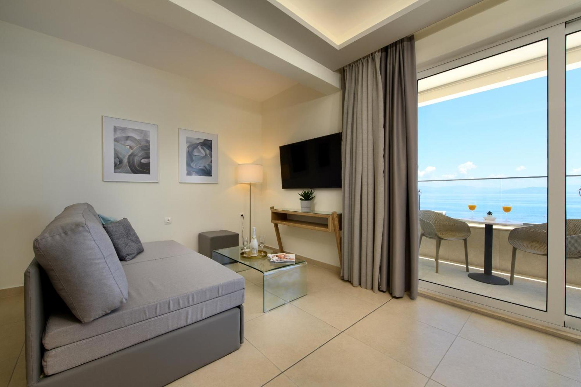 Potamaki Beach Hotel Benitses  Oda fotoğraf